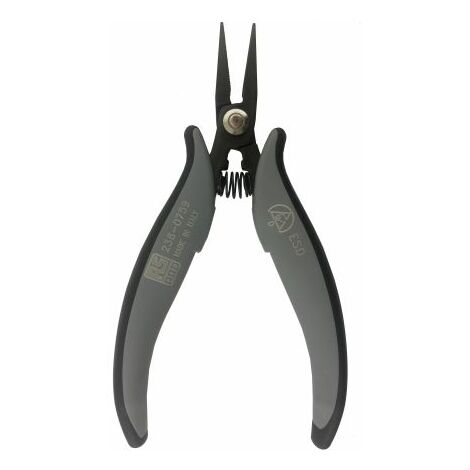 Pince plate RS PRO, L. (hors tout) 154 mm, L. (mâchoire) 25mm, 1 pièce(s) ( Prix pour 1 )