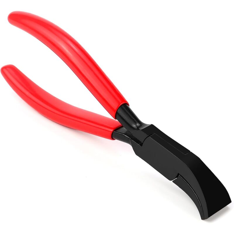 2 PCS Pince Pliante à 45 Degrés, Pince à Plier la Tôle Mâchoire Largeur 22mm, Outil de Pliage avec Poignée Antidérapante pour Plier et Lisser les