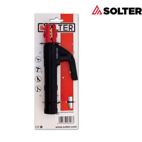 Pince Porte-électrode Solter 200a Robuste, Ergonomique, Haute Conductivité - Solter