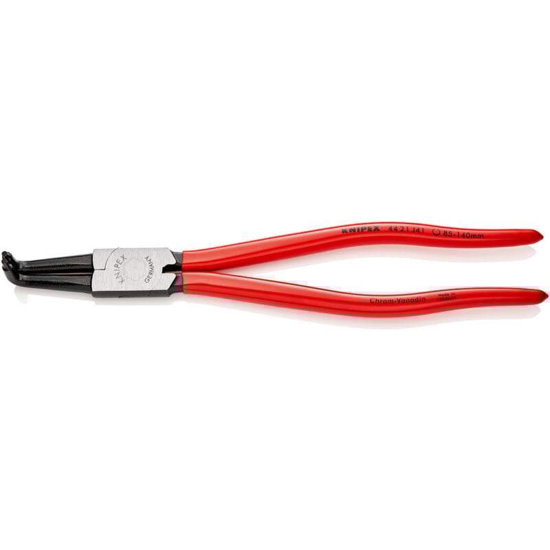 Knipex - 44 21 J41 Pince pour circlips Adapté pour (pinces pour circlips) circlips intérieurs 85-140 mm Forme de la panne