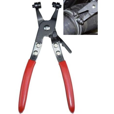 Pince pour collier auto-serrant à crémaillère