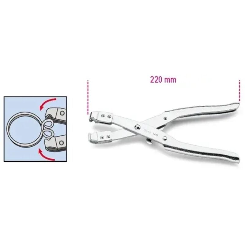 Beta - 1472 pince pour colliers de serrage - 220 mm
