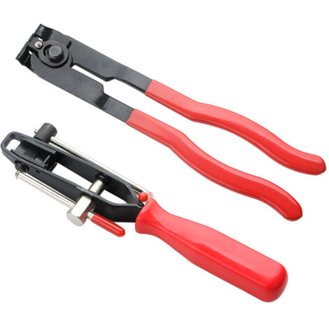 Pince pour Collier de Serrage, Pinces collier cardan et pince colliers bandes à sertir Pince à couper Outils de démontage Outil de serrage universel pour bottes CV