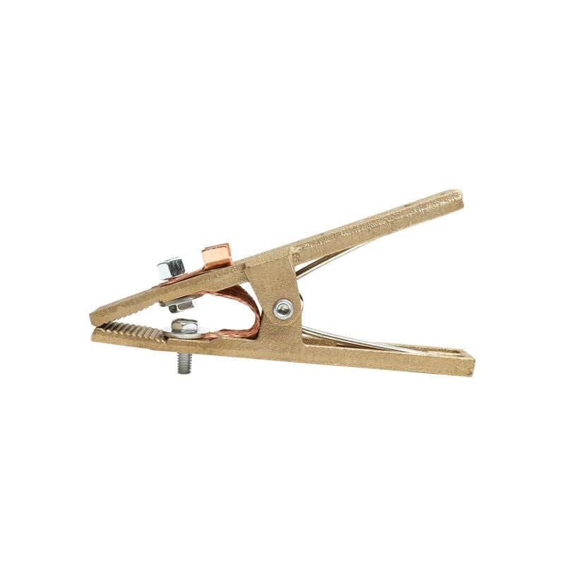 Pince pour Le soudage - Terre en Forme A,soudage à l'arc, Travail Mise à la Terre Manuelle en métal avec mâchoire plaquée, Accessoires Machine à