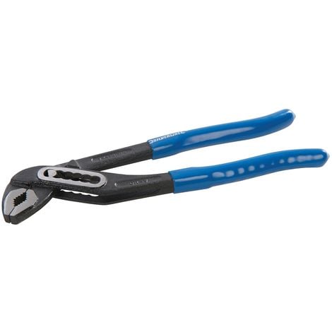 PINCE POUR POMPE À EAU AVEC MÂCHOIRES FINES LONGUEUR 180 MM - MÂCHOIRES 45 MM SILVERLINE 594941