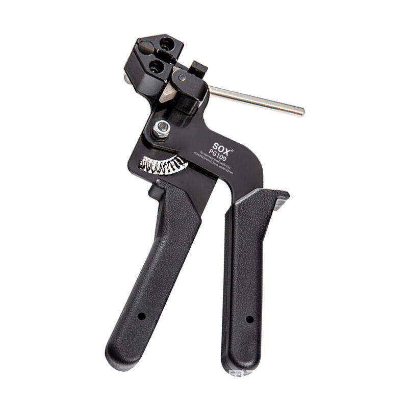 Pince pour Serre-Câbles en Acier Inoxydable, Outil pour Serre-Câbles en Acier Inoxydable avec Fonction de Coupe, Pistolet de Serrage Outil de Serrage