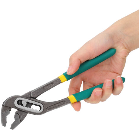 Pince réglable robuste pour plomberie, acier 45 qualité industrielle (20 cm)