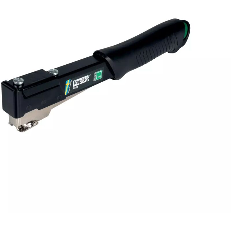 R311 - Édition Spéciale Noir - Marteau agrafeur pour agrafes n°140/6-12mm - Boîte - (5001608) - Rapid