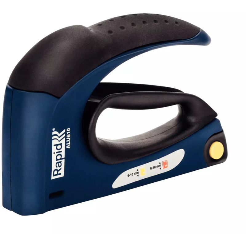 ALU610 - Agrafeuse manuelle 360° pour agrafes n°53/4-10mm - 13/4-10mm - Blister - (40107318) - Rapid