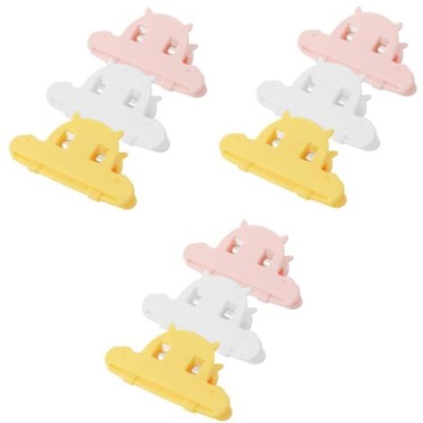 Pince Sachet Alimentaire - 9 Pcs - Clips de Stockage - Étanchéité - Magnétiques