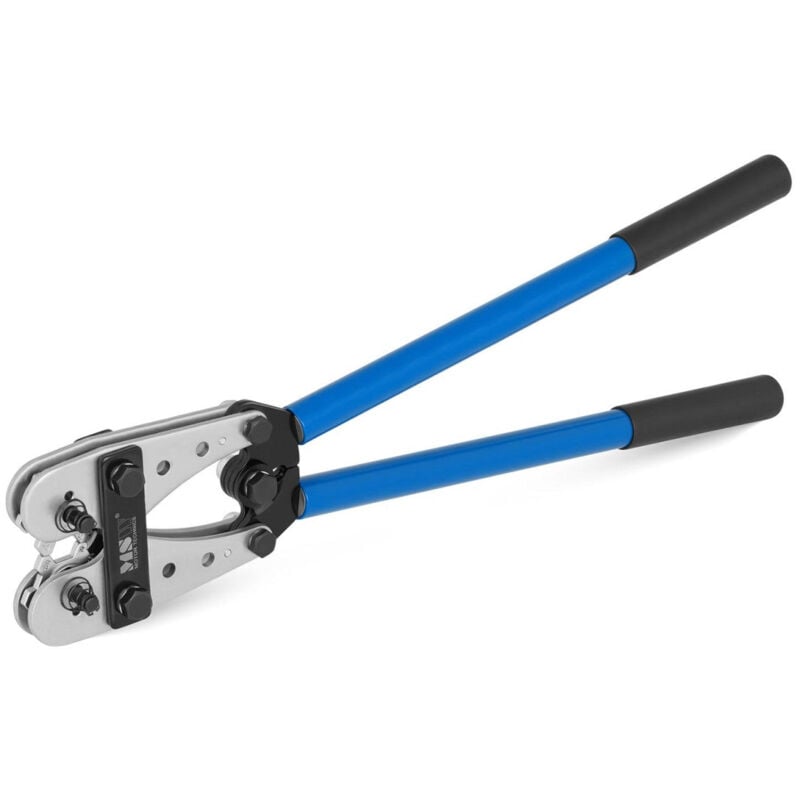 Helloshop26 - Pince à sertir cosse acier trempé manuelle 6 à 120 mm² sertissage hagonal
