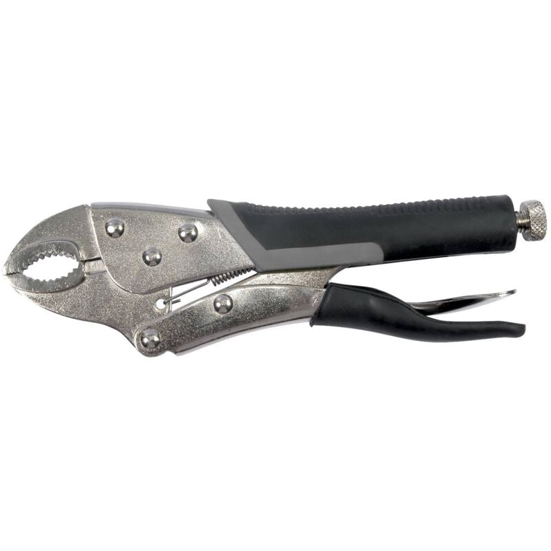 Clas - Pince étau 190mm CrV avec manche Soft Grip - om 8081 Equipements
