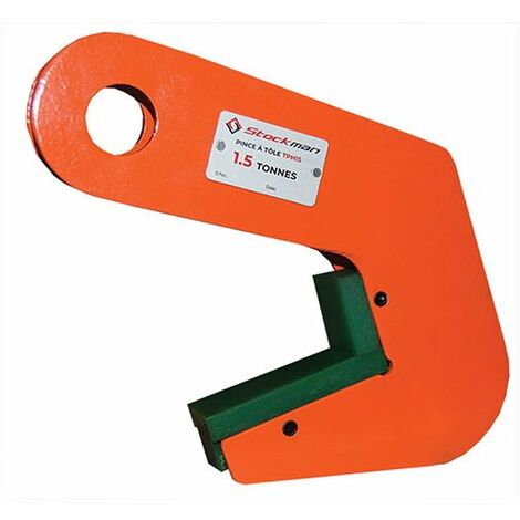 Pince tube acier - Charge max 1500kg - Manutention horizontale - BTP, industrie, logisitque - TPH15