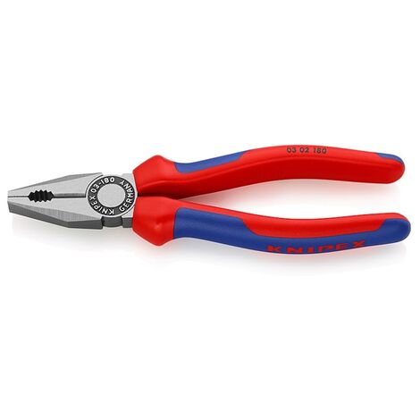 Rouge WIHA 26708 Pince universelle professionnelle isol/ée 1000 v 180mm