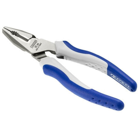 Facom – Pince universelle 180 mm – Taillants pour coupe nette sur tous types de fil – Poignée ergonomique – E080504