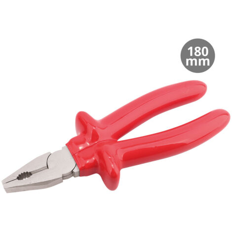 Pince universelle avec manche isolant 180mm