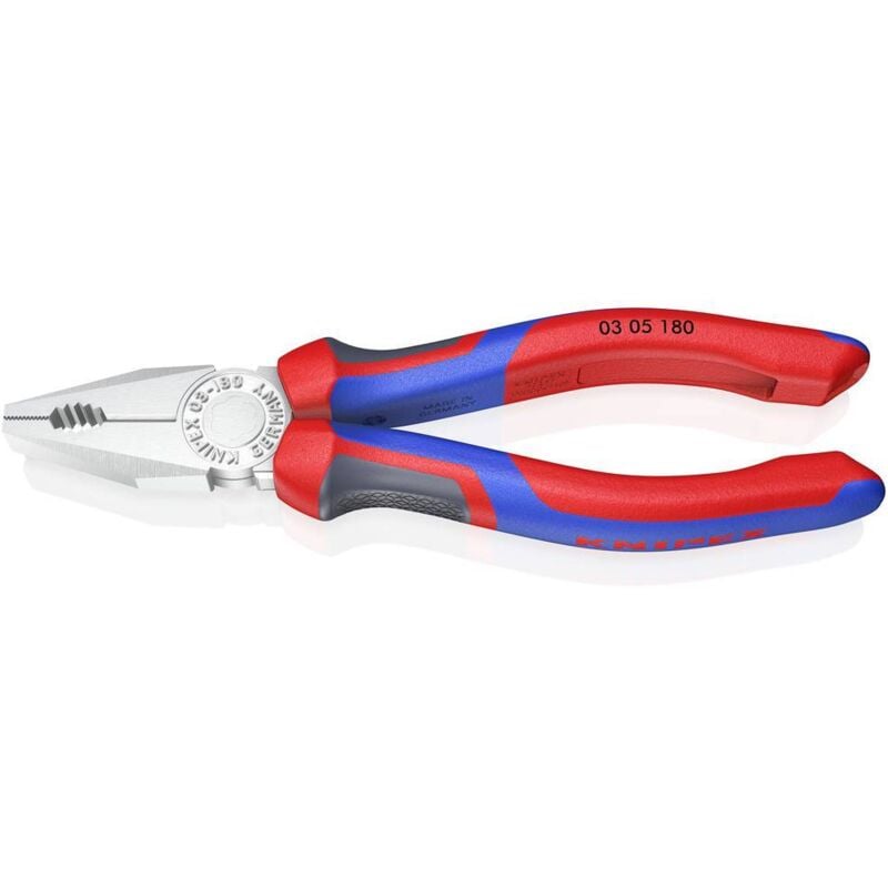 Knipex - 03 05 180 pour l'atelier Pince universelle 180 mm din iso 5746
