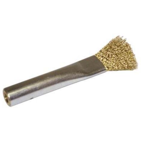 Pinceau acier laitonné pour tige de manoeuvre F12x175 - DIFF