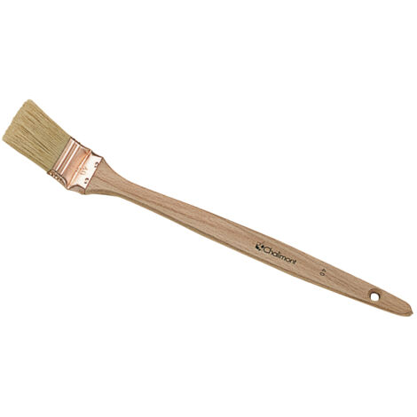 Pinceau chalimont angled flat brush bois cuivre