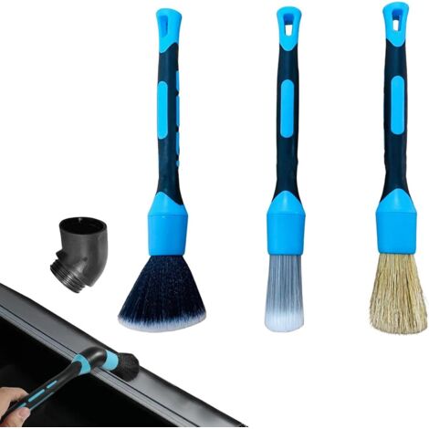 Pinceau de dtail pour intrieur de voiture kit de nettoyage