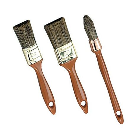 PINCEAU LASURE LOT DE 3 (Vendu par 1)