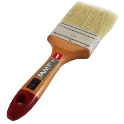 Pinceau Plat - Peintures Avec Solvant - Manche Bois Fsc - N°70 - Amt