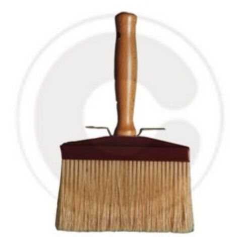 pinceau plat S / 820 poils blonds mm 65x160 manche bois peinture