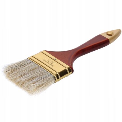 PINCEAU PROFESSIONNEL ANGLAIS 4'' POUR PEINTURES À L'HUILE, ÉMULSION ET VERNIS