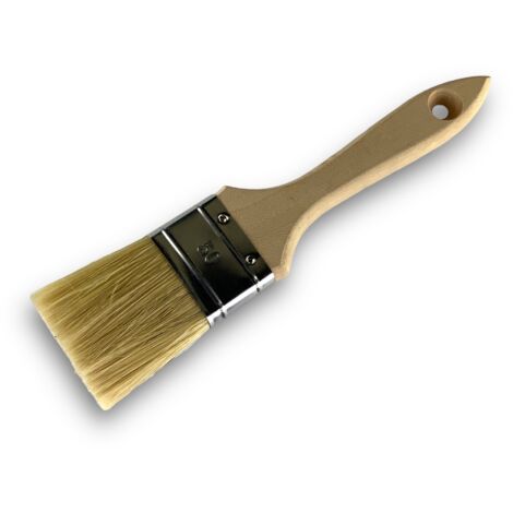 Pinceau queue de morue  Largeur 50 mm  Différentes épaisseurs  Tous travaux peinture, laques, vernis - Quantité x 1 - Triple épaisseur - 50 mm
