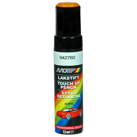 PINCEAU RETOUCHE 942760 ORANGE BRILLANT 12ML MOTIP