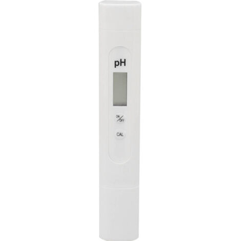 Pinceau Testeur De pH Avec Écran LCD Haute Définition Et Sonde Haute Sensibilité, Solution De Protection Incluse, Batterie 300 mAh