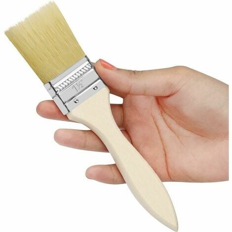 Pinceaux Peinture Mur (Lot de 12) Largeur Brosse 101,6 mm Taille - Pinceau  Plat Peinture Pro