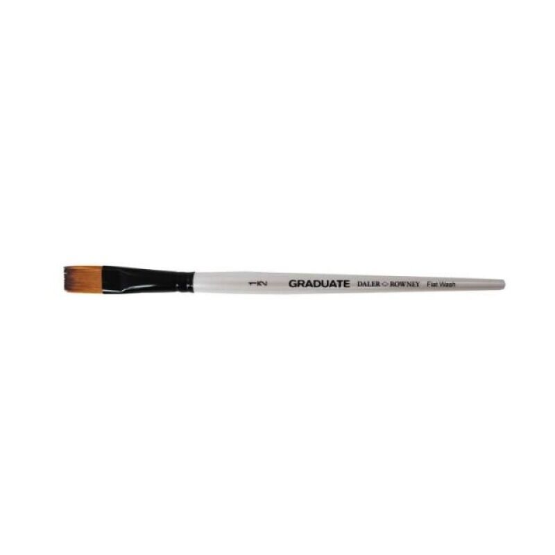 

PINCEL SINTETICO PELO PONEY AGUADAS GRADUATE MANGO CORTO | Número: ½" 19,1 mm