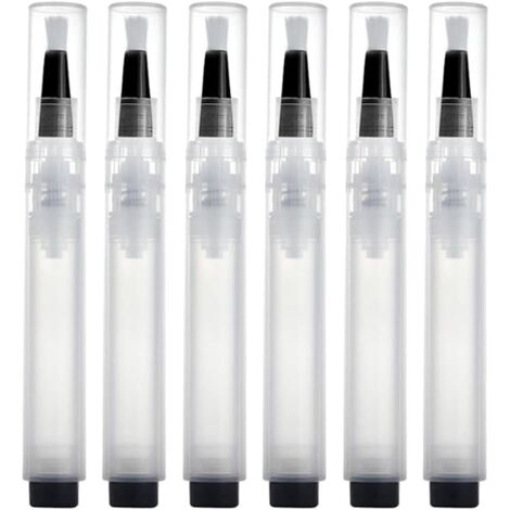 Pinceles de retoque recargables de 6 ml, multiusos para reparaciones del hogar (6 unidades)