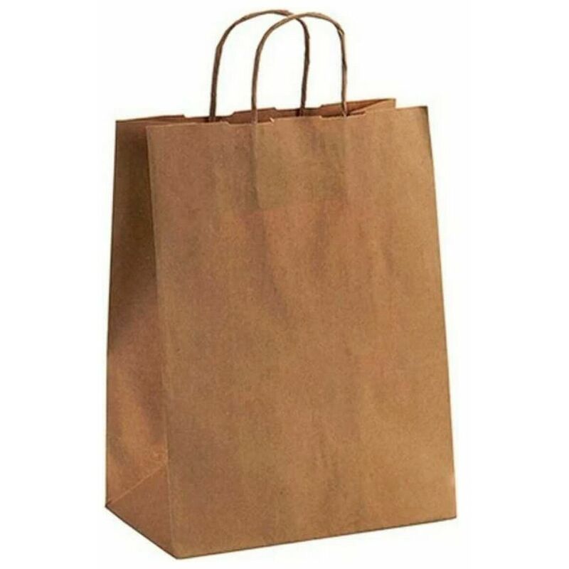 

Bolsa de Papel Hawanna Marrón (12 x 39 x 24 cm) - Pincello