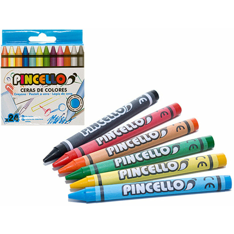 

Ceras de colores (24 pcs) - Pincello