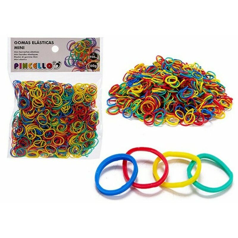 

Pincello Goma Elásticas Mini Multicolor