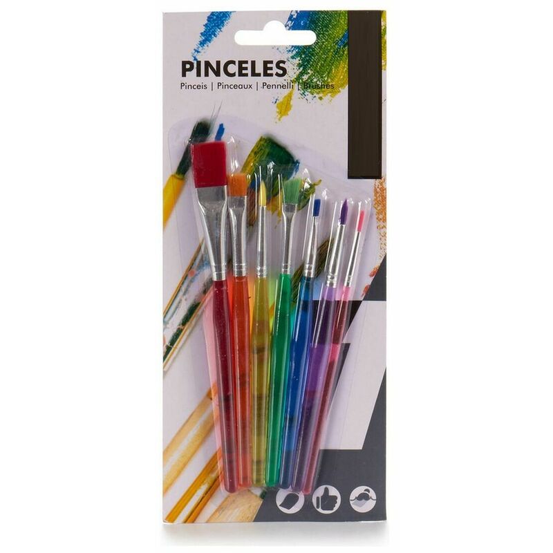 

Juego Pinceles variados Plástico (7 pcs) - Pincello