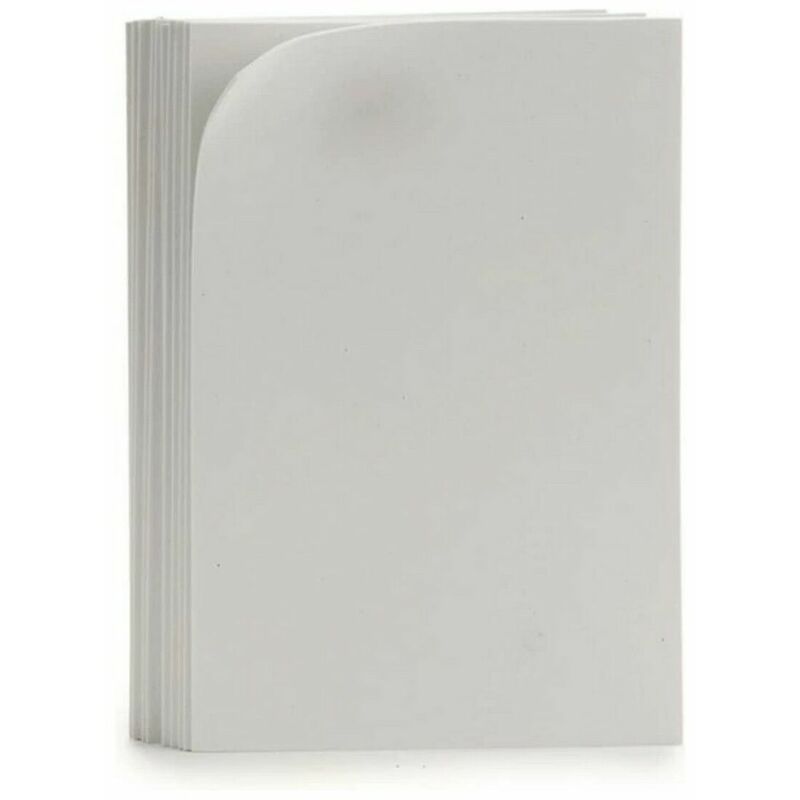 

Papel Blanco Goma Eva 10 (30 x 2 x 20 cm) (10 Piezas) - Pincello