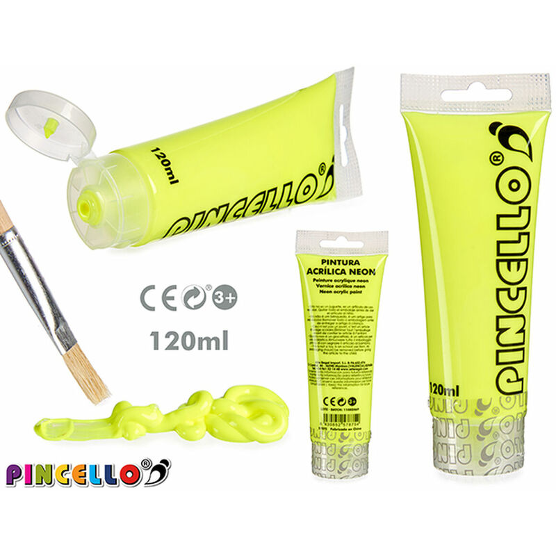 

Pincello Pintura acrílica Amarillo 120 ml