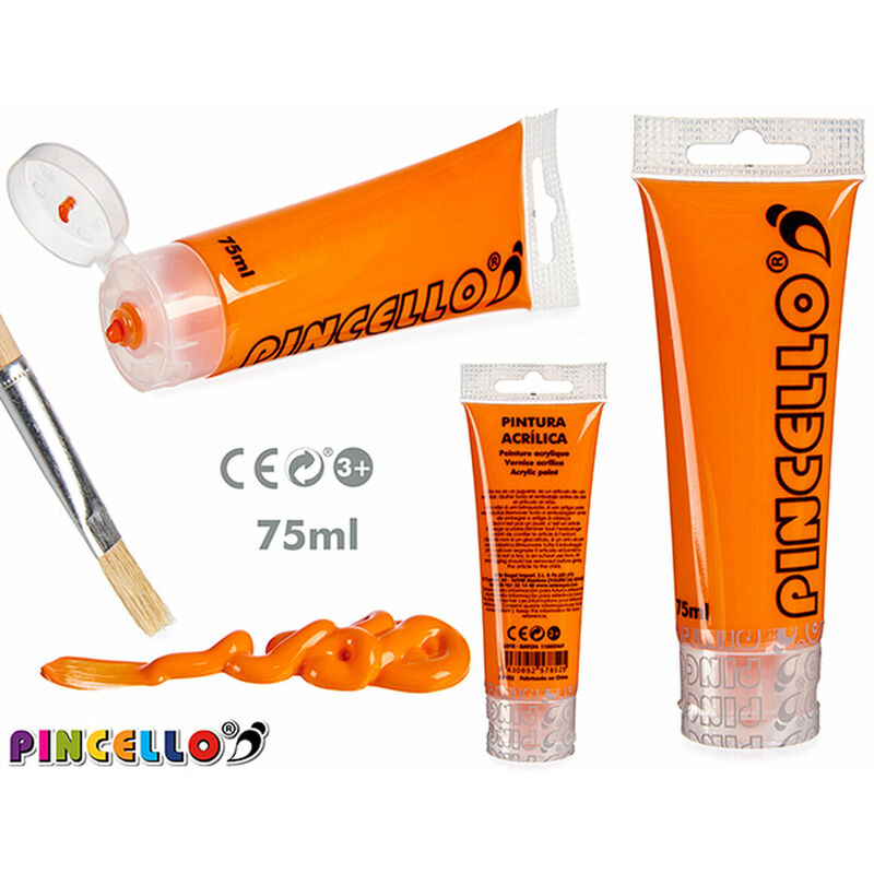 

Pincello Pintura acrílica Naranja (75 ml)