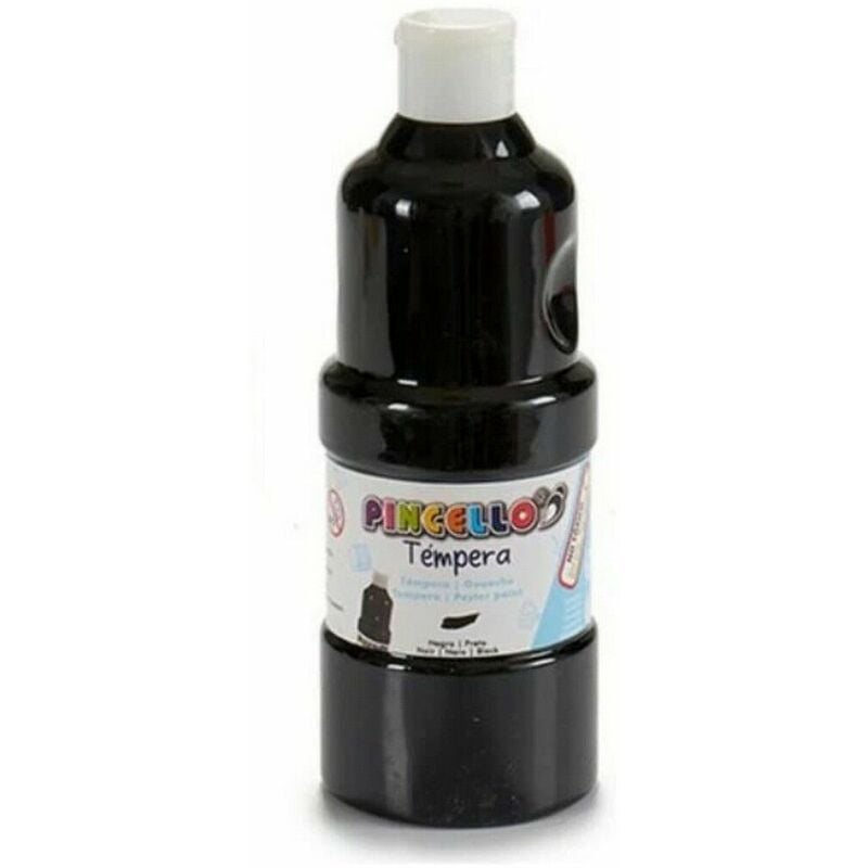 

Témperas Negro Pintura Negra (400 ml) - Pincello