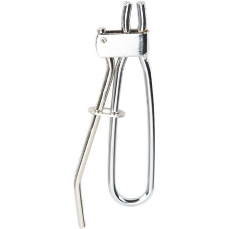 Pincement de tuyau de frein en acier finition chromée, ouverture de 12mm, bords de machoire arrondis, outil de serrage de tuyau de carburant pour ligne de liquide de refroidissement d'embrayage