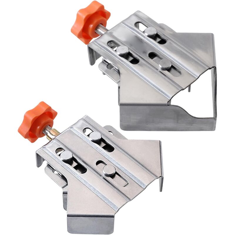 pinces à angle droit Pince à angle droit de 90 degrés avec mâchoires pivotantes réglables en acier inoxydable pour le travail du bois, les outils de