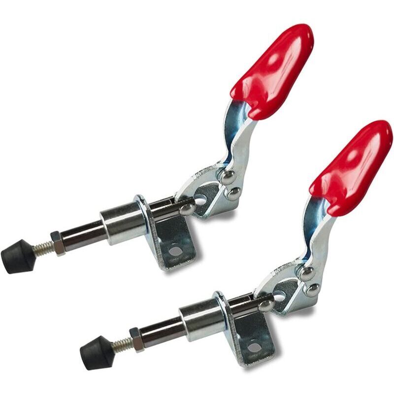 Pinces à Bascule,2 Pièces Maintien Push Pull Action Outil À Main Bascule Outil Main Dégagement Rapide Pince Manuelle Loquet Levier Horizontal Serrage