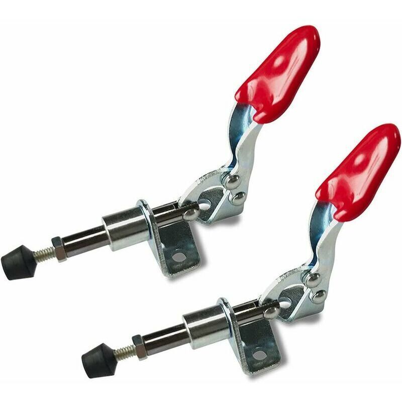 VURAHOME - Pinces à Bascule,T-Audace 2 Pièces Maintien Push Pull Action Outil À Main Bascule Outil Main Dégagement Rapide Pince Manuelle Loquet