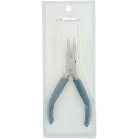 Pinces à bec courbé pour bijoux et réparation électronique - Outils de précision DIY