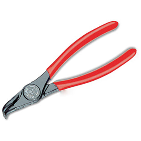 pinces à circlips extérieur gedore à bec coudé 90°- ø: du bec: 0,9mm - longueur: 130mm