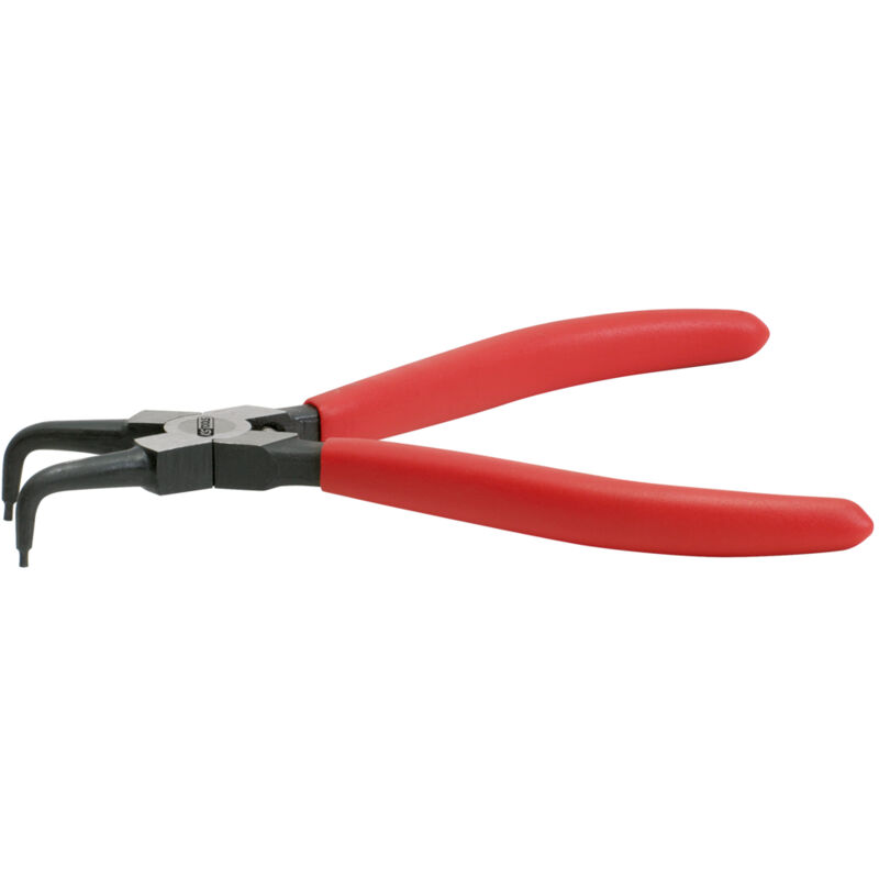 KS TOOLS 500.1031 Pince &agrave; circlips int&eacute;rieur coud&eacute;e 90&deg;, 130 mm