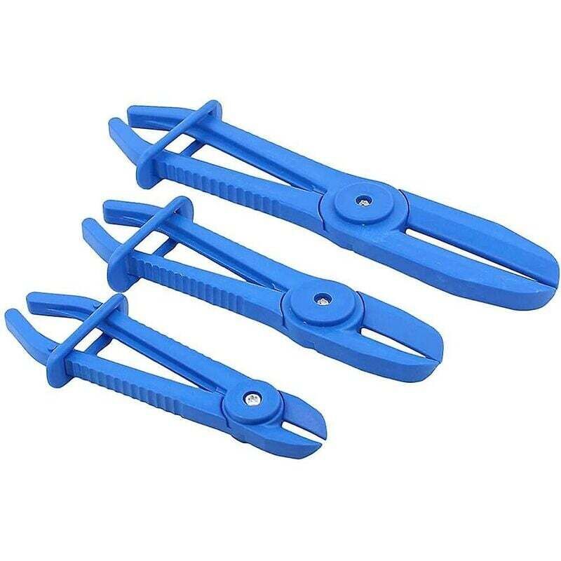 Pinces à Durite, 3 Pièces Pinces de Tuyau Ligne, Pinces à Clamper Les Durites, Pince Collier Durite, Pince Durite Refroidissement pour Tuyaux à
